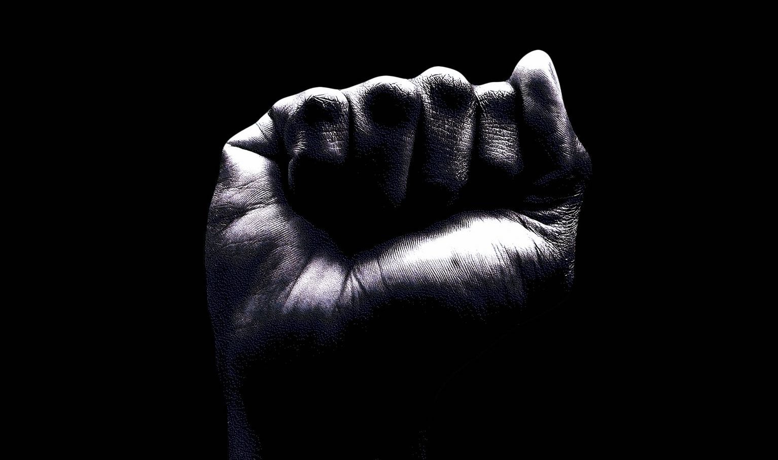 Fist, symbol of human strength